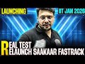 Launching IIT JAM Real Test | Biggest discount on Saakaar Fastrack 2026 | IIT JAM 2026 | PW IIT JAM