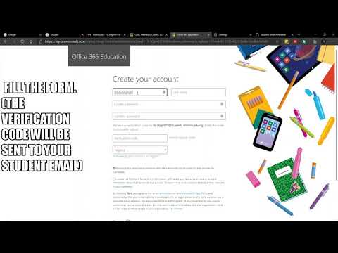 HOW TO SETUP YOUR UNIVERSITY EMAIL ADDRESS AND MICROSOFT TEAM APP FOR VIRTUAL CLASSES