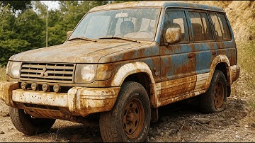 Abandoned Mitsubishi Pajero Restoration | Ultimate 4x4 Rebuild Transformation!