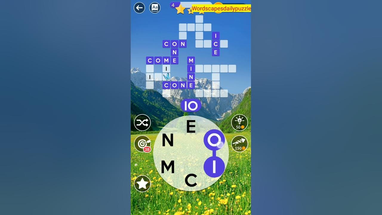 WORDSCAPES Daily Puzzle May 13, 2023 YouTube