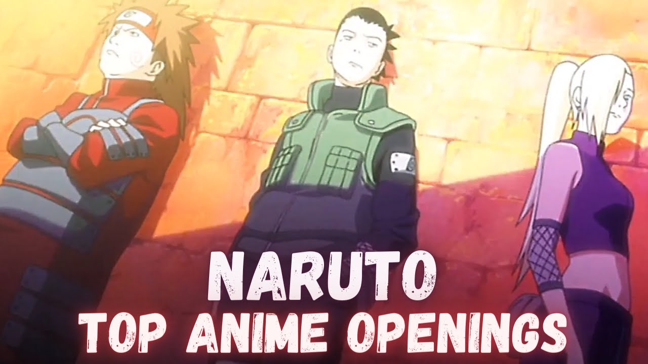 My Top 5 Anime OPs from Naruto #anime #top5 #op #openings #naruto