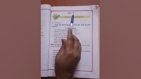 EnglishL-4 Krishna &Sudama:  A rig -a -jig -jig