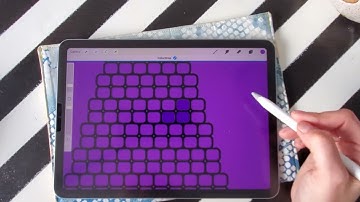 Using Beading Templates in Procreate App