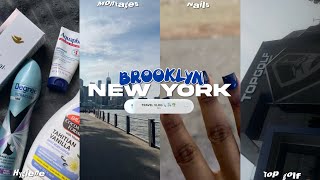 BROOKLYN NEW YORK 🗽 ₊˚⊹ᰔ | top golf , road trip, nails