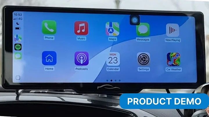 CarTablet Pro Max: The Ultimate Car Upgrade with Apple CarPlay & Android Auto!