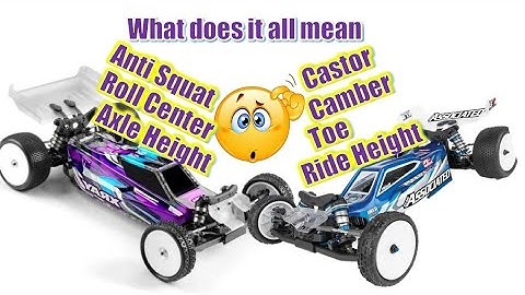 How to set up an offroad RC car | Castor, Camber, Roll Center.... what does it all mean