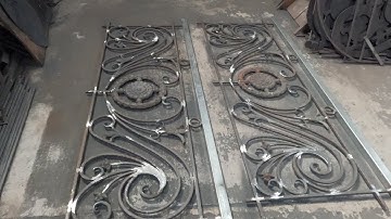 xưởng sản xuất cửa cổng rào sắt mỹ thuật Tuấn Anh, lan can sắt hoa văn mỹ thuật