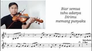 [Free Sheet] Menghitung Hari 2 [Violin Cover With Sheet Music]