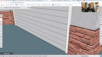 SketchUp House #6  Landscape, Door handles, Pool, 3D Warehouse