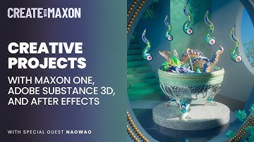 Creative Projects With Maxon One, Adobe Substance 3D and After Effects – Create with Maxon