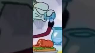 Squilliam Sings Replay #shorts#spongebob#song