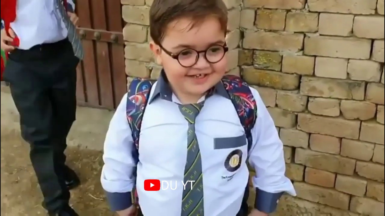 Ahmad Shah First Day at School  After Vacation