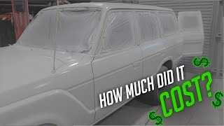 Spray Painting an Entire Landcruiser By Myself