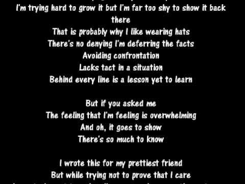 Prettiest Friend - Jason Mraz [Lyrics]