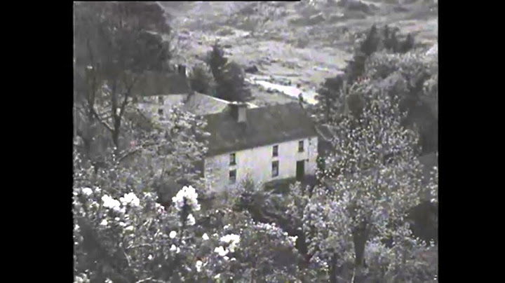 Seán Ó Riada & The Cúil Aodha Gaeltacht Region of Co. Cork, Ireland 1971