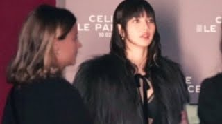 Lisa Looks Beautiful At The Celine Fashion Show Lepalace Lisaxcelinewinter23 -Fancam