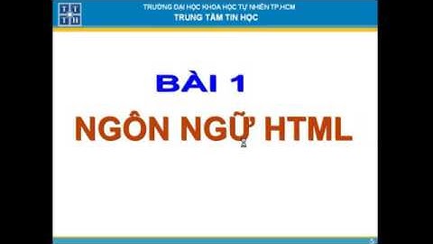 T3H Lập trình Web bằng HTML