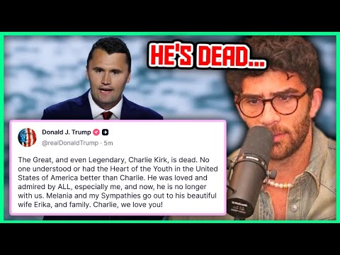 Thumbnail for Charlie Kirk is Dead. | Hasanabi Reacts