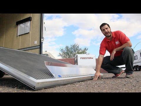 Dunesport Toy Hauler 101 Ramp Door Gap Covers Youtube