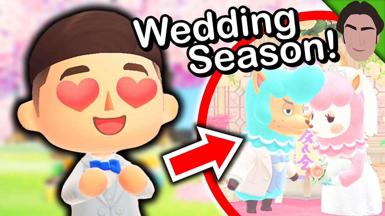 Omg! Reese & Cyrus KISS! Wedding Season in Animal Crossing New Horizons