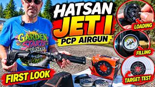 Hatsan Jet I .22 PCP Airgun Loading, Filling & Our First Impressions