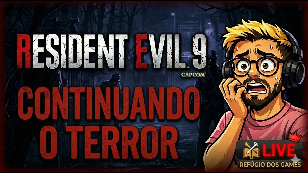 RESIDENT EVIL 9: O TERROR VOLTOU! 🧟‍♂️ (Continuando o Terror) - PARTE 3