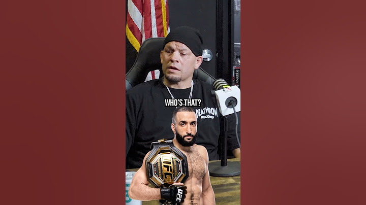 Nate Diaz did NOT "Remember The Name" 🤣