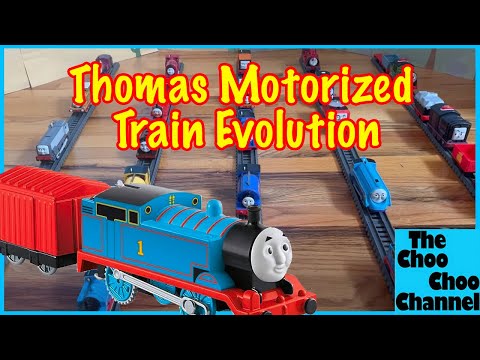 Thomas Motorized Train Evolution! | Trackmaster, Tomy, & Plarail Trains
