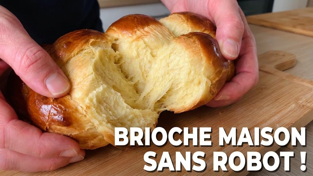 Pâte à Brioche Faite à La Main | Voulez - Vous Essayer de Faire La Brioche Maison Sans Batteur?