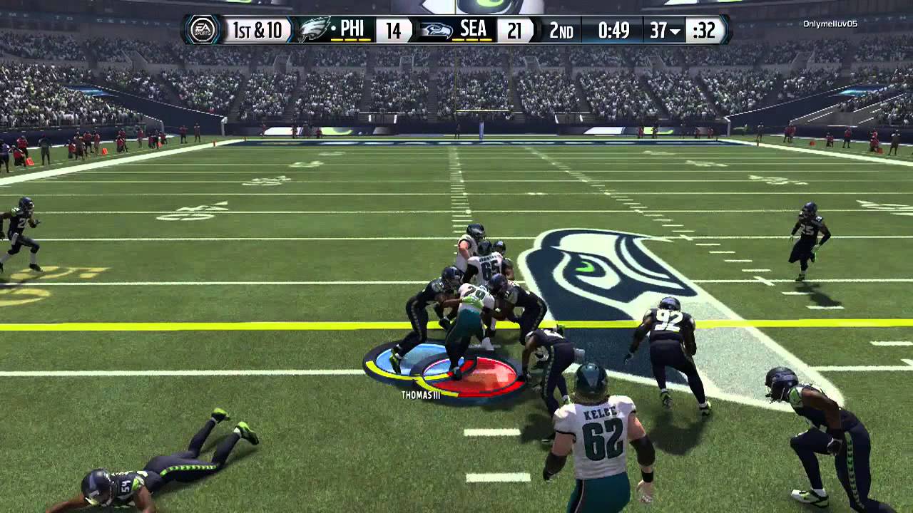 Madden NFL 16 Online Head to Head Gameplay | I've Been Busy | Seahawks vs Eagles Gameplay
