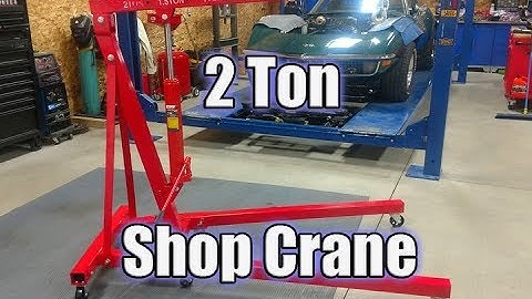 Ranger Folding Engine Hoist RSC-2TF Shop Crane Review