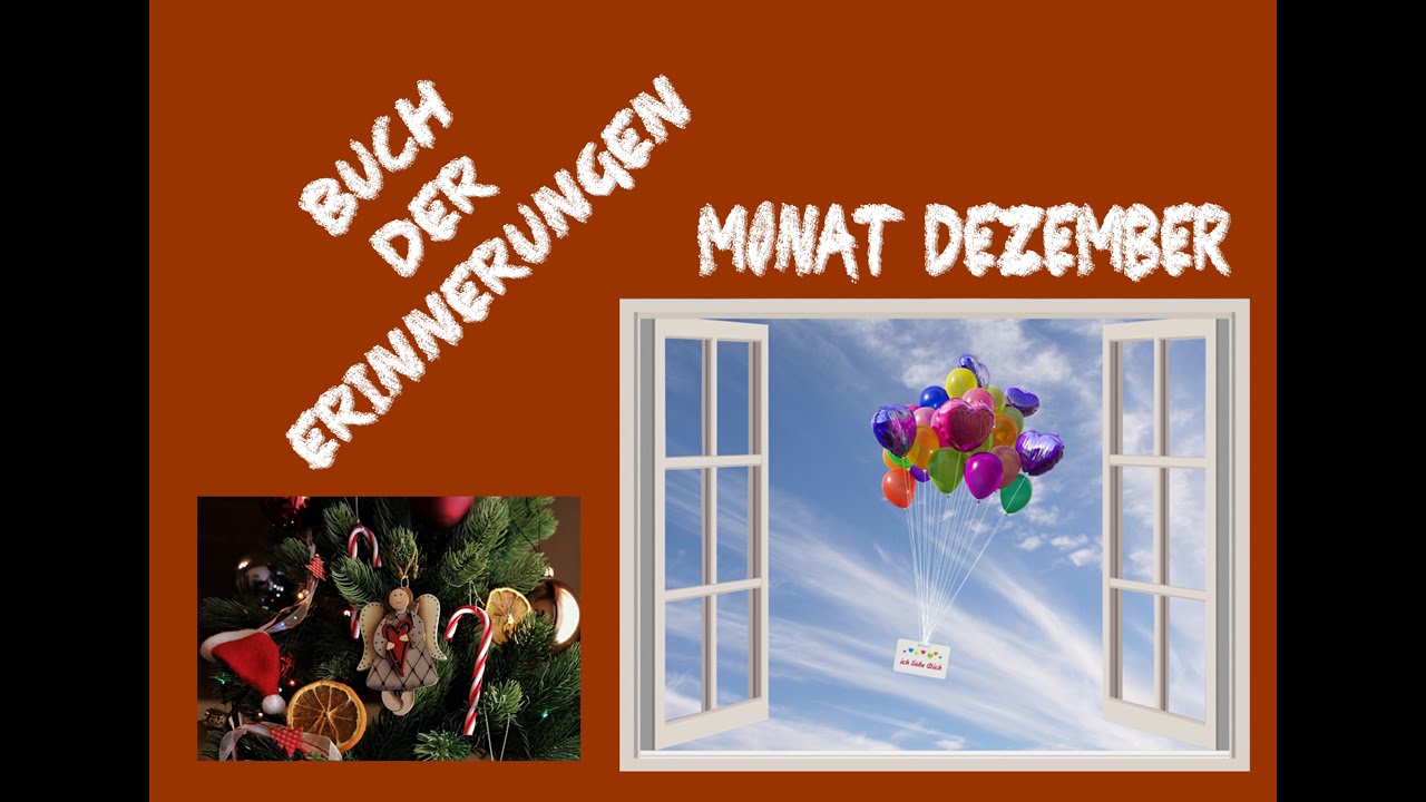 Wir blättern im Buch der Erinnerungen  -  Dezember 2025