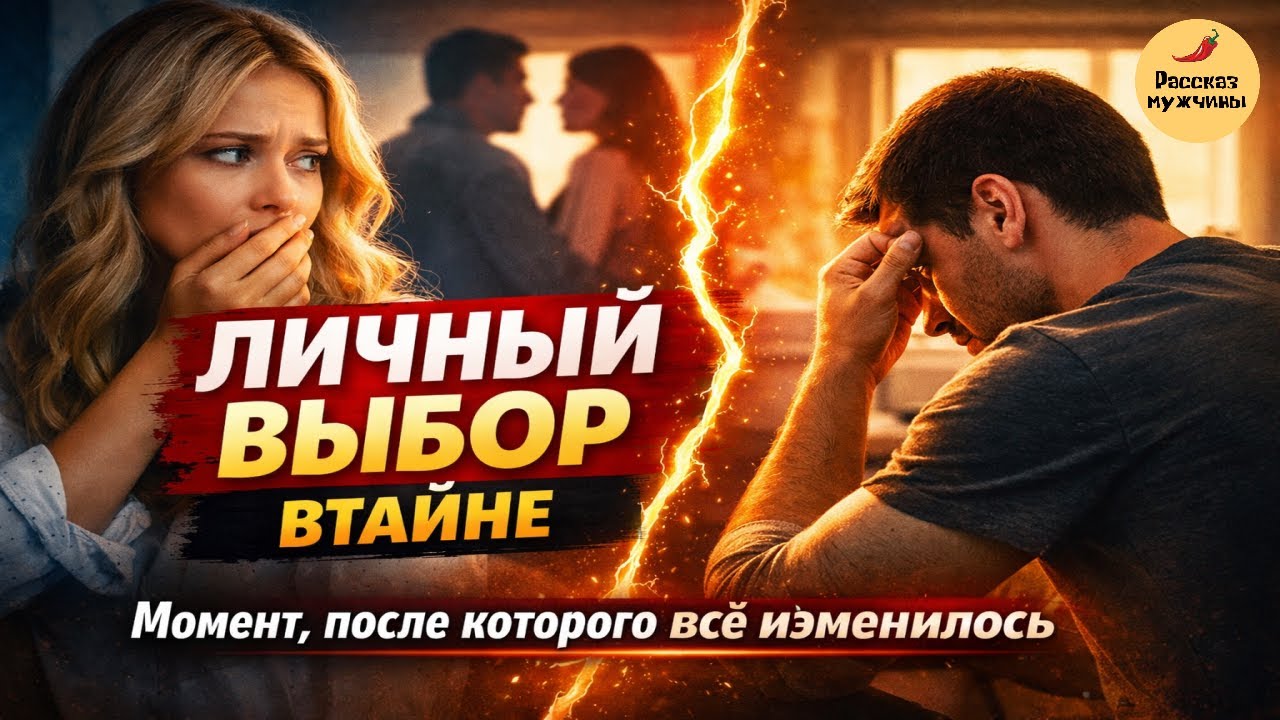 Личный выбор втайне. Момент, после которого всё изменилось | Рассказ мужчины