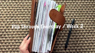 Flip Through Thursday / Week 2 January 2024 // Pink Planner Girl