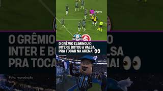 VALSA NA ARENA! 👀 O GRÊMIO VENCEU E APROVEITOU PRA DAR AQUELA PROVOCADA NO INTER #shorts