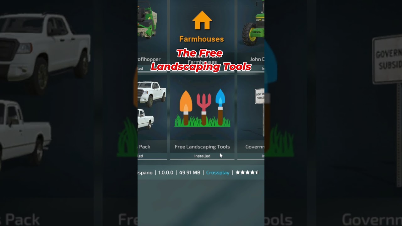 This Landscaping Mod is a MUST HAVE in Farming Simulator 22! 