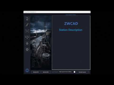 ZWCAD Automation -  ZWCAD Automation - Station Description