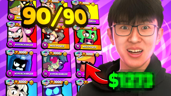 It Cost Me $____ To MAX OUT My BRAWL STARS ACCOUNT...