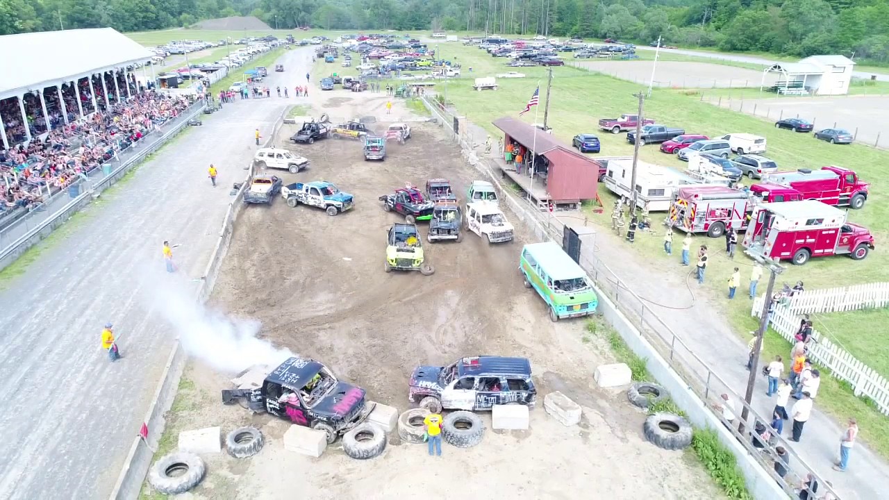 Father's Day 2017 Morris ny demolition derby 2 YouTube