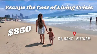 Living in Vietnam after leaving the USA 🏖️ $850 Home Tour + Family Life in Da Nang, Vietnam