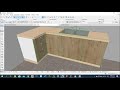 MODELADO ARCHICAD, COCINA PEQUEÑA VIDEO 2