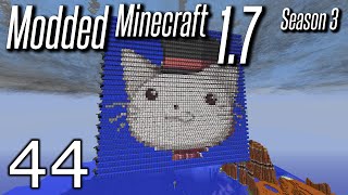 Modded Minecraft 1.7 - S3E44 - 64x64 RGB Panel with Colorful Lamps!
