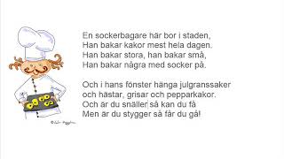 En sockerbagare chords