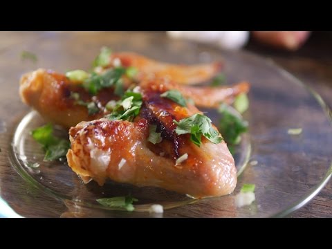 Baked Thai Sticky Chicken Wings Recipe - Easy Peasy!