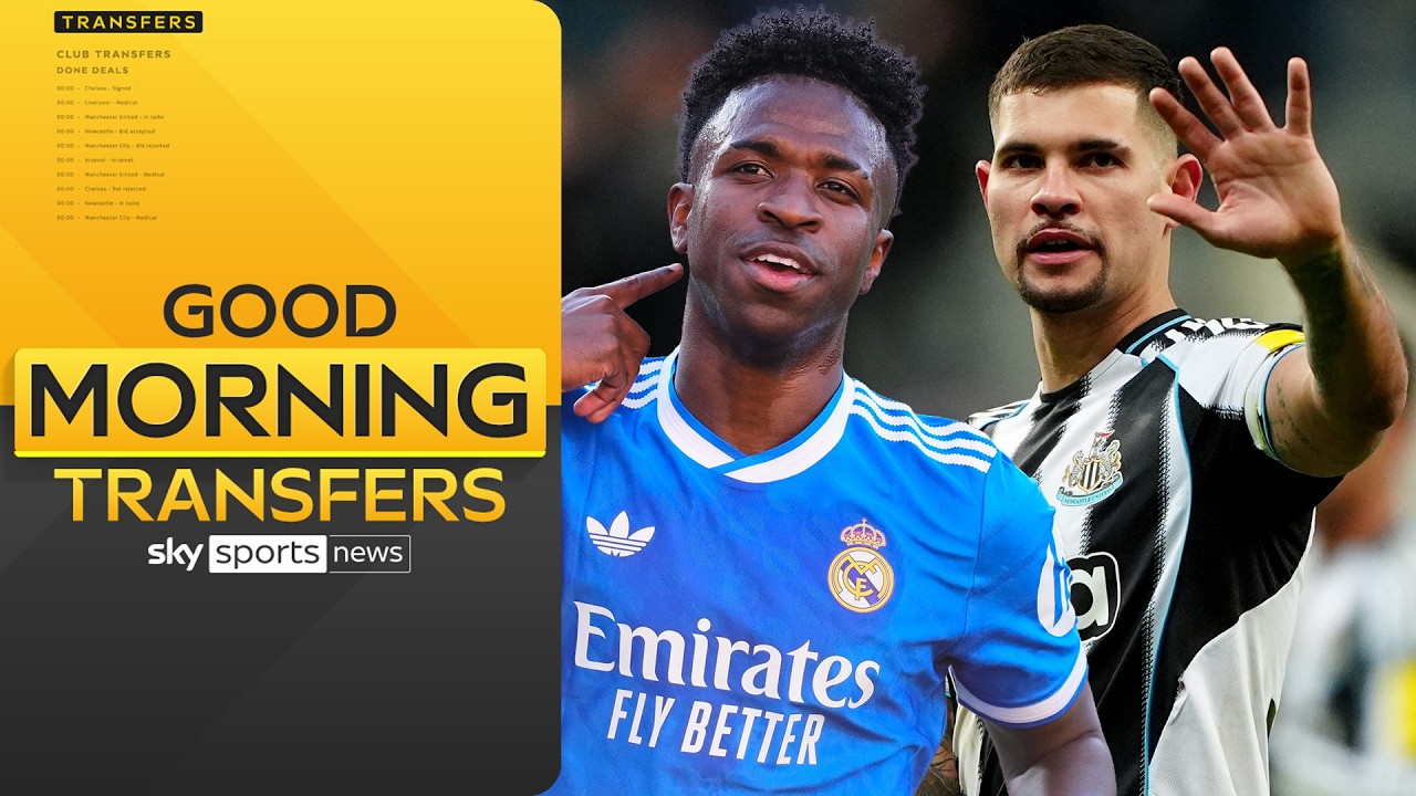 Updates on Bruno Guimaraes and Vinícius Júnior | Good Morning Transfers