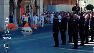 Mr. Krabs Gives Three Cheers For Her Majesty the Queen! 