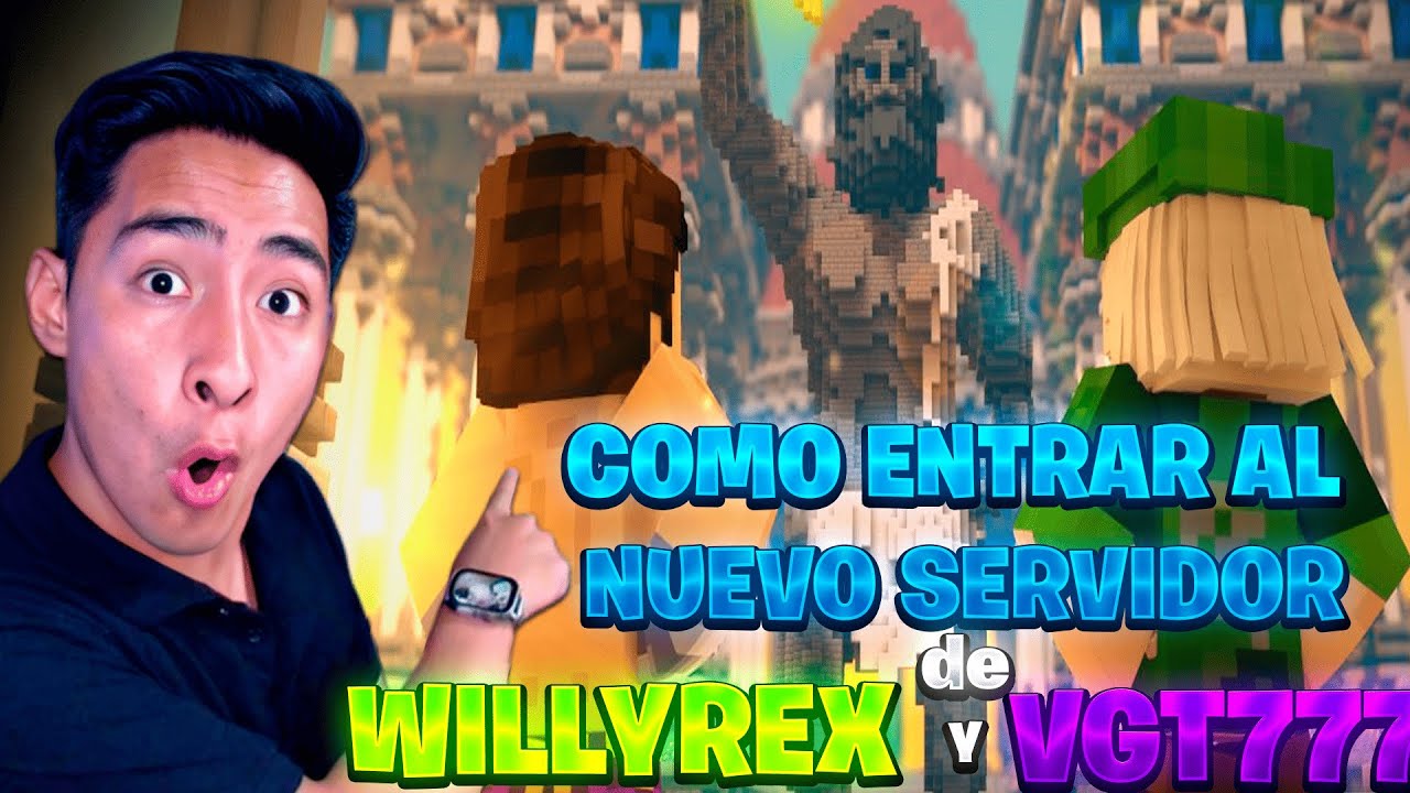 AS ES EL SERVIDOR DE WILLYREX Y VEGETTA 777 Como Entrar A DiosesMc as-es-el-servidor-de-willyrex-y-vegetta-777-como-entrar-a-diosesmc