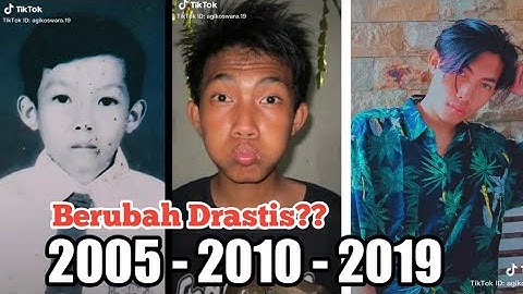 TUTORIAL cara edit Video Perubahan wajah - 2000 - 2019