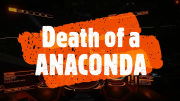 Elite Dangerous Horizons. Death of a Anaconda.