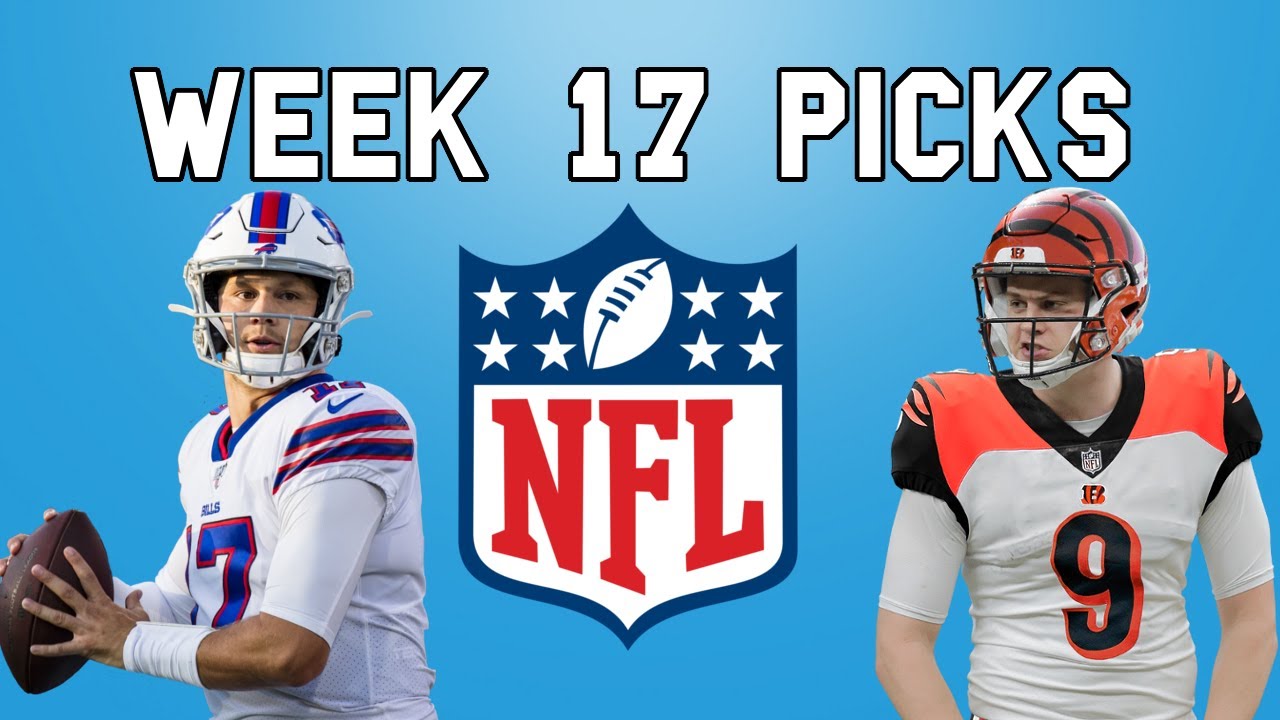 NFL Week 17 Predictions! Week 17 NFL Picks 2022 All Games The